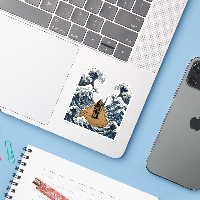 Parting the Sea  (Laptop w/ iPhone)