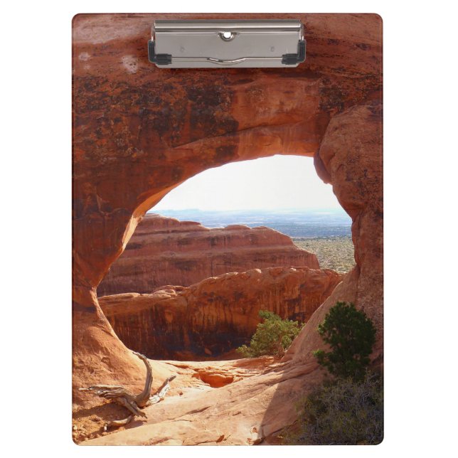 Partition Arch at Arches National Park Clipboard (Front)