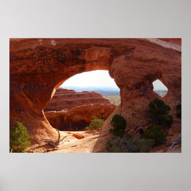 Partition Arch at Arches National Park Poster (Front)