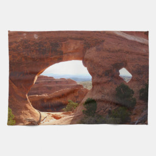 Partition Arch I at Arches National Park Tea Towel