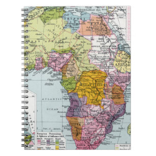 PARTITIONED AFRICA, 1914 NOTEBOOK