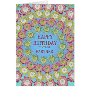 Partner Birthday Crochet Flowers