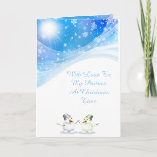 Partner Christmas Card
