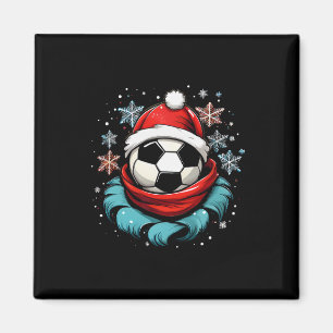 Partner Fun Outfit Nikolaus Xmas Santa Fußbyll Soc Magnet