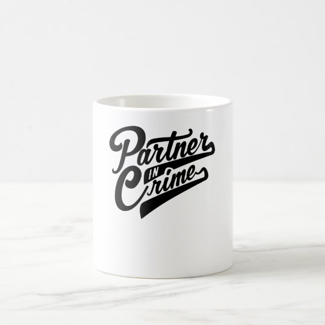 Partner In Crime Coffee Mug (Center)