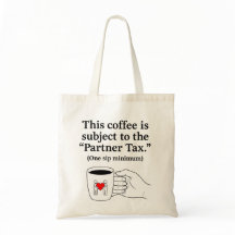 Partner Tax Funny Couples Coffee Mug