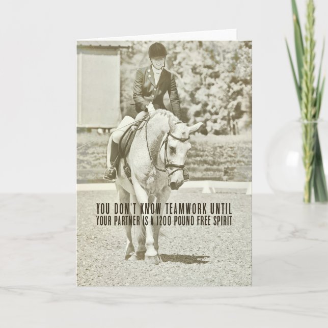 PARTNERS Greeting Card (Front)