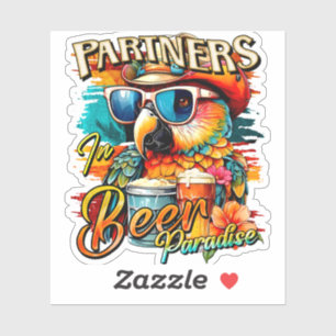 Partners in Beer Paradise Parrot Tropical