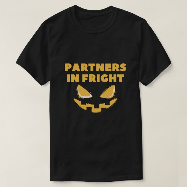 Partners in Fright Halloween Tees (Design Front)