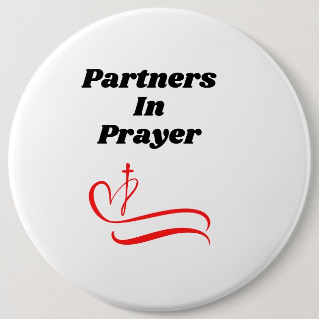  Partners in Prayer Button (Front)