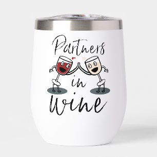 Partner's in Wine Stemless Wine Tumbler