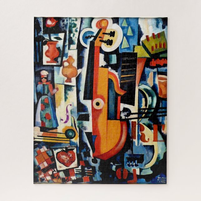 Parto de Viola Bom Menage, Cubism, Jigsaw Puzzle (Vertical)