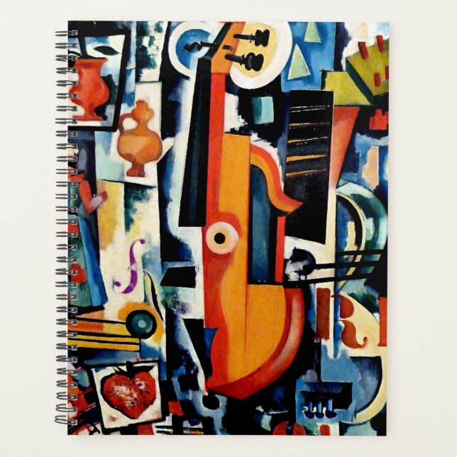 Parto de Viola Bom Menage, Cubism, Planner (Front)