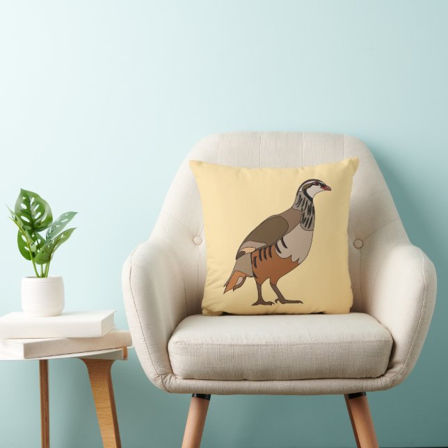 Partridge Bird Cushion (Chair)