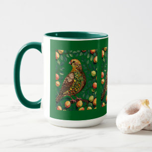 Partridge-Bird In A Pear-Tree Cut-Out Stencil 2 Mug