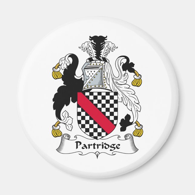 Partridge Family Crest Magnet (Front)
