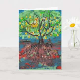 Partridge in a Pear Tree Card
