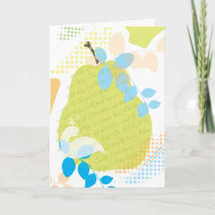 Partridge in a Pear Tree Christmas Greeting Card