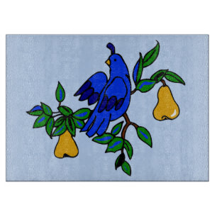 Partridge In A Pear Tree Cutting Board