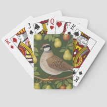 Partridge in a Pear Tree deck of cards