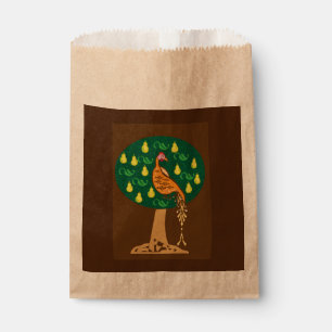 Partridge in a pear tree favour bags