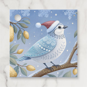 Partridge In A Pear Tree Favour Tags