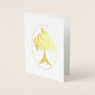 Partridge in a Pear Tree Foil Card