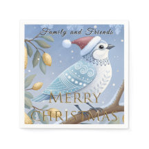 Partridge In A Pear Tree Paper Napkin