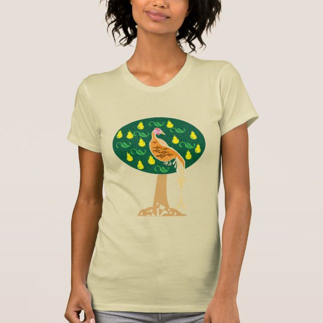 Partridge in a pear tree T-Shirt (Front)