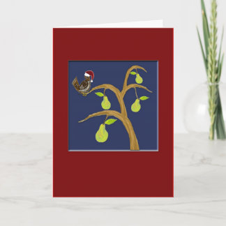 Partridge+PearTree5x7 Holiday Card