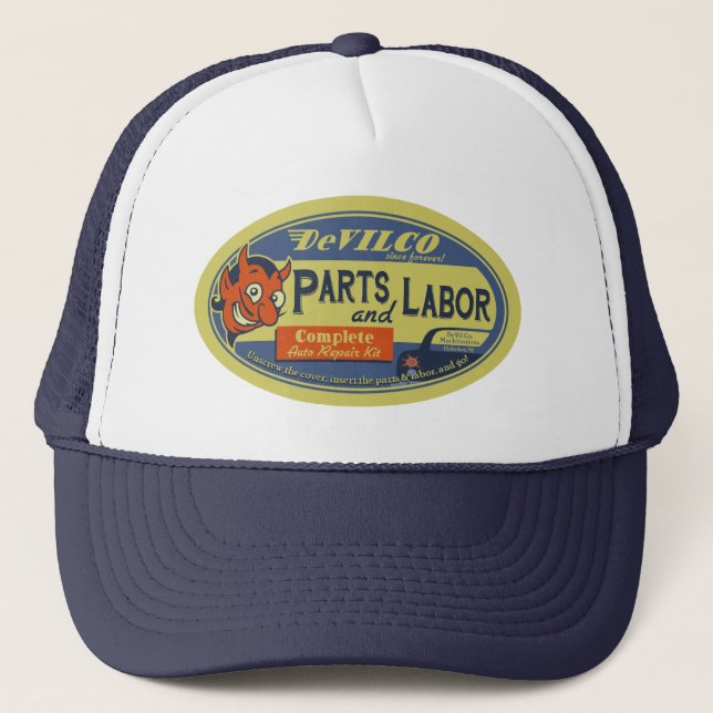 Parts & Labour Trucker Hat (Front)