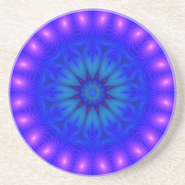 Party 010 Sandstone Drink Coaster (Front)