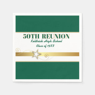 Party! 50th Class Reunion custom Napkins