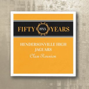 Party! 50th Reunion Celebration Napkin