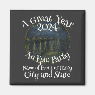 Party A Great Year An Epic Party Magnet