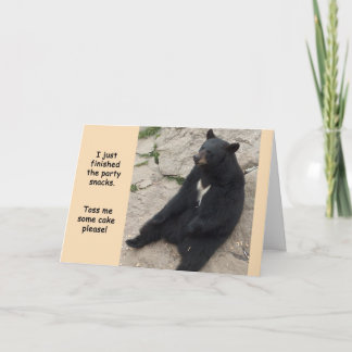 party animal birthday card