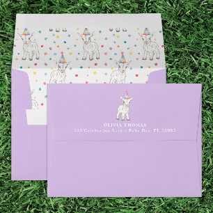 Party Animal Birthday Envelope