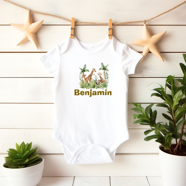 Party Animal Birthday Outfit, Kids Safari Birthday Baby Bodysuit (Creator Uploaded)