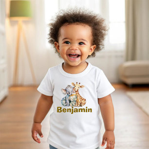 Party Animal Birthday Outfit, Kids Safari Birthday Baby T-Shirt