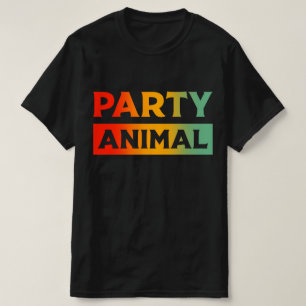 Party Animal Funny Matching Couples Humor T-Shirt