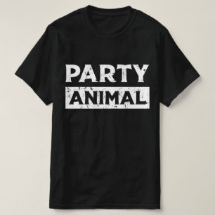 Party Animal Funny Matching Couples Humor T-Shirt
