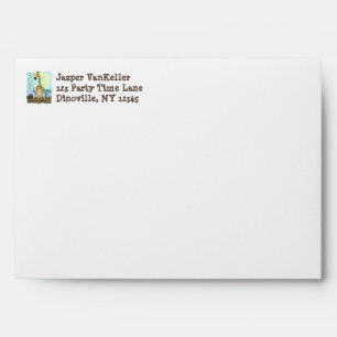Party Animal Giraffe Envelope