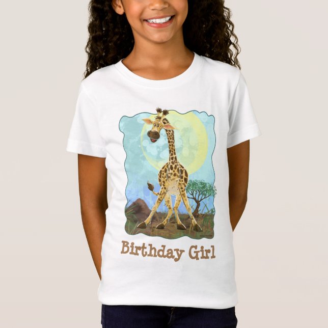 Party Animal Giraffe T-Shirt (Front)