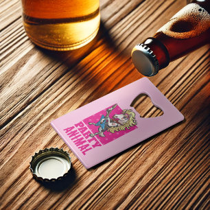 Party Animal Hair Metal Glam Rock Unicorn Cartoon