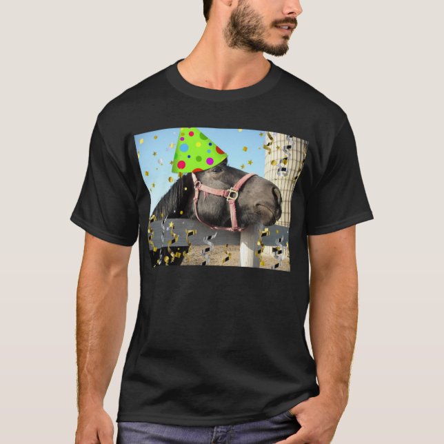 Party Animal Horse T-Shirt (Front)
