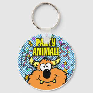 Party Animal Key Ring
