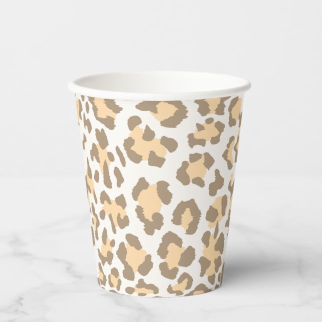 Party Animal Safari Birthday Wild One Paper Cups (Front)