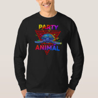 Party Animal Sea Turtle Girls Boys Kids Birthday