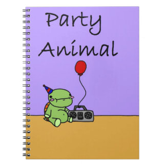 Party Animal Spiral Notebook