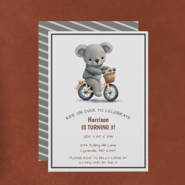 Party Animal Third Birthday Invitation (Creator Uploaded)